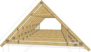 attic roof truss design