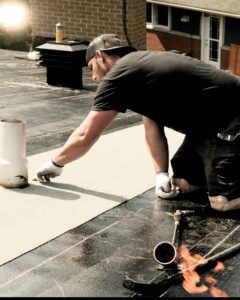vanity roofing kingston team working
